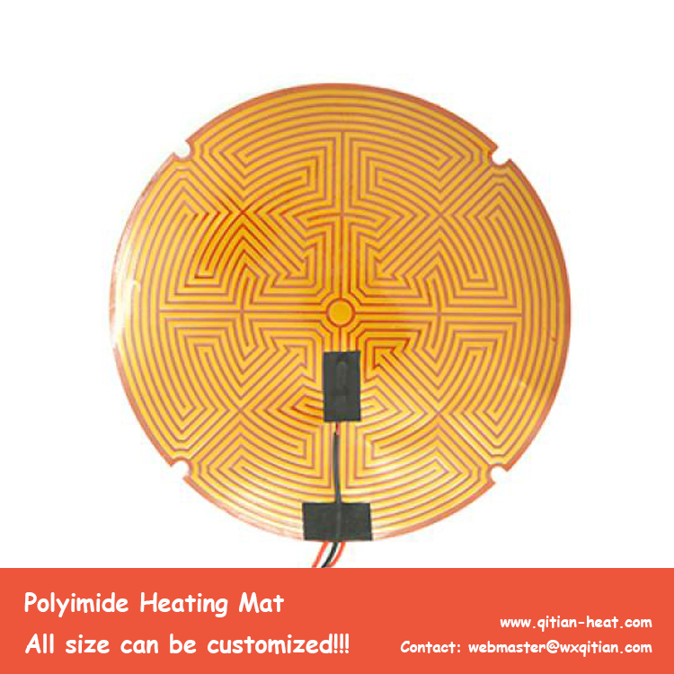 Diameter 200mm 3d printer heating pad