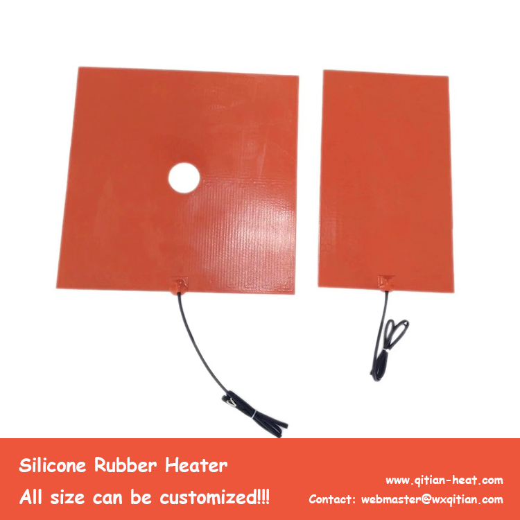 Silicone Heater With Hole
