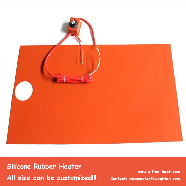 Surface Mounted Silicone Heater
