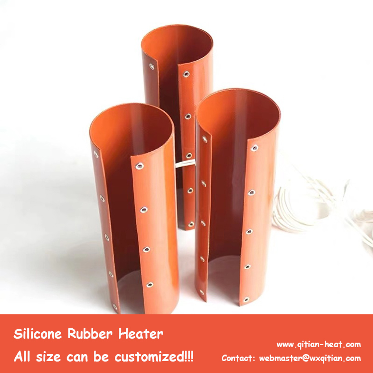 Cylinder Silicone Heater